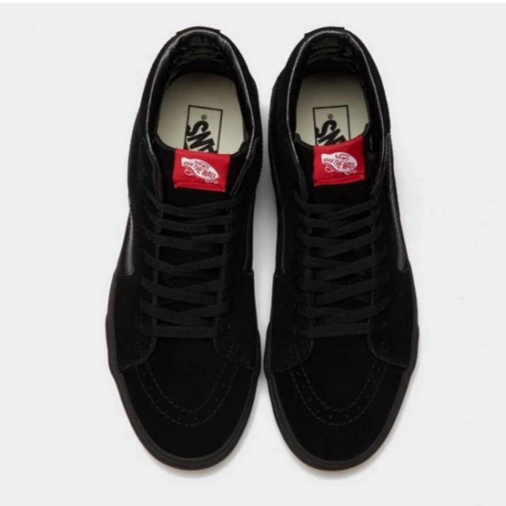 Vans Sk8-Hi Black/Black (Suede) / Size 8.5 Men / Women’s 10